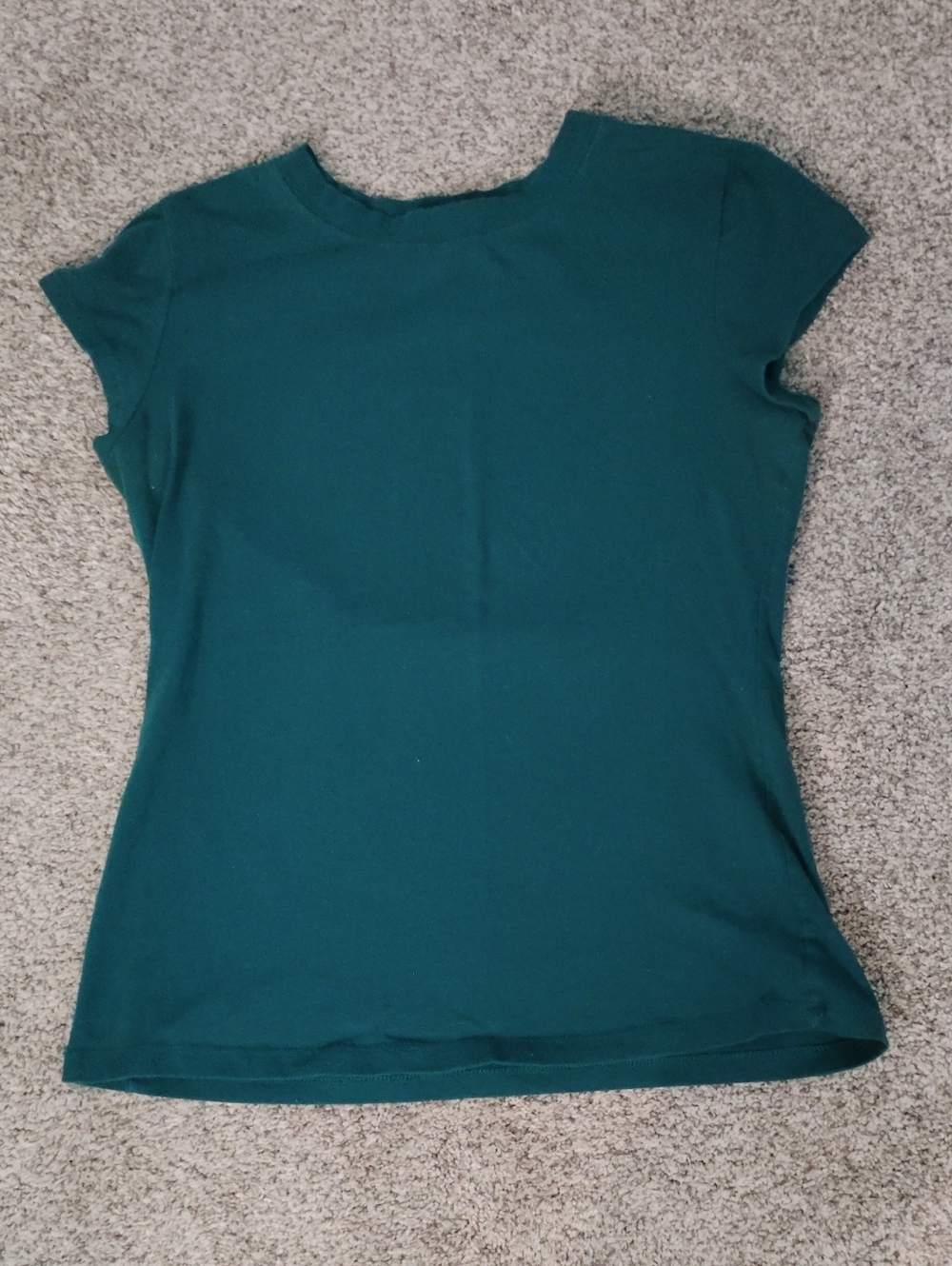 Twenty One Teal Short Sleeve Crewneck Tee
